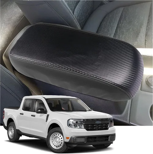 Vista 24 de YEE PIN Funda para reposabrazos central de automóvil, funda para tapa de consola Rogue X-Trail 2014-2019, caja de reposabrazos de consola central