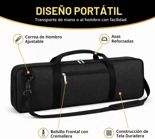 Vista 2 de LEAP Bolsa de ajedrez solo para juegos de ajedrez, práctica bolsa de transporte con cuatro partes de tienda para tablero de ajedrez enrollable