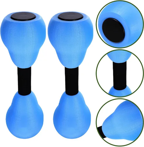 Vista 7 de STOBAZA 2 mancuernas ajustables para mujer y ligeras para deportes acuáticos, pesas de fitness para piscina, aeróbicos, entrenamiento de fuerza