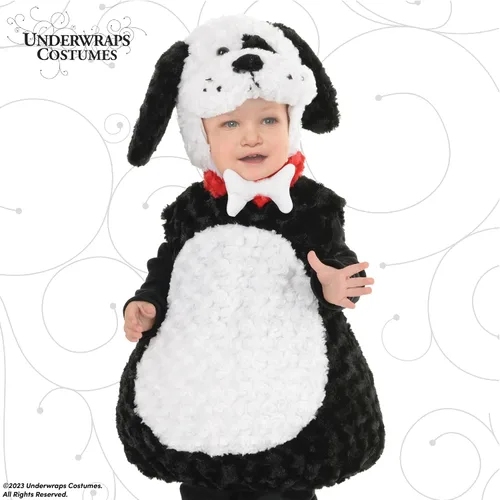Vista 2 de UNDERWRAPS Disfraz unisex de vientre para bebés y cachorros