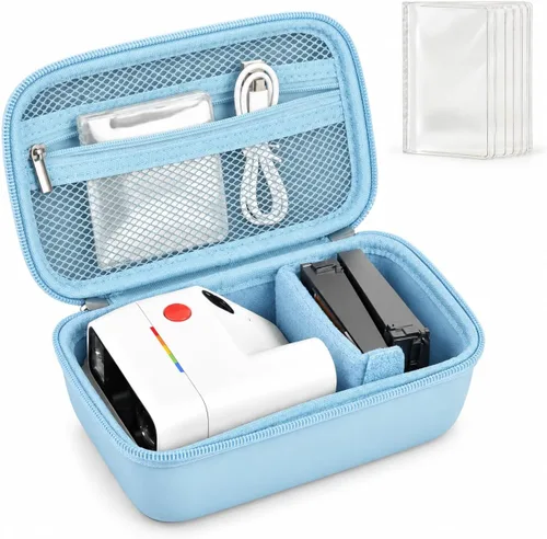 Vista 11 de ANKHOH Case for Polaroid Go Gen 2/3, for Polaroid Go 9035/9071/9070 Negro