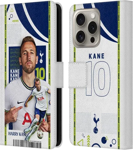 Vista 59 de Head Case Designs Officially Licensed Tottenham Hotspur F.C. Cristian Romero 2022/23 First Team Leather Wallet Case Compatible with Apple iPhone 11