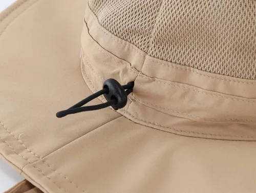 Vista 6 de Connectyle Sombrero de verano para mujer, con protección UV UPF 50+, transpirable, con ala ancha, para senderismo, jardinería