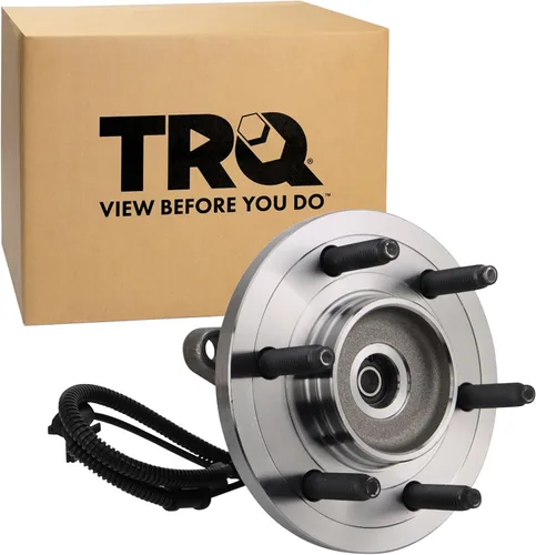 Vista 136 de TRQ Cojinete de rueda lateral del pasajero trasero y conjunto de cubo compatible con Ram ProMaster 1500 ProMaster 2500 ProMaster 3500 2014-2023