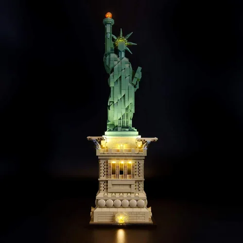 Vista 13 de BRIKSMAX Kit de iluminación LED para LEGO-10307 Torre Eiffel – Compatible con el modelo de bloques de construcción de Arquitectura Lego – No incluye