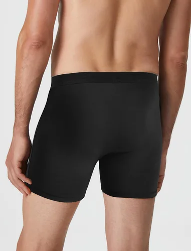 Vista 4 de Natural Feelings - Calzoncillos tipo bóxer para hombre, con 5 piezas, algodón suave, ropa interior abierta