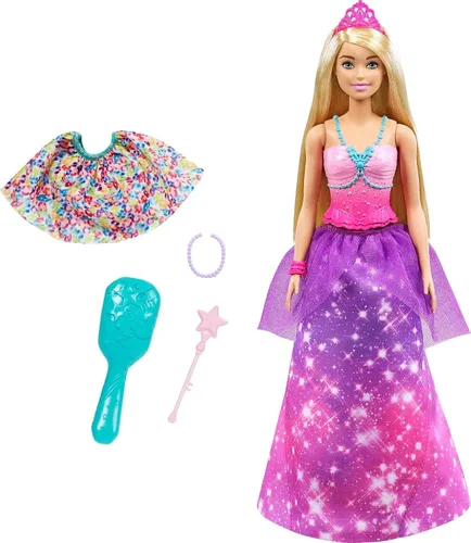 Vista 9 de Muñeca de vestir Barbie Club Chelsea (6 pulgadas y morena) con disfraz de pastel, mascota y accesorios, para niños de 3 a 7 años