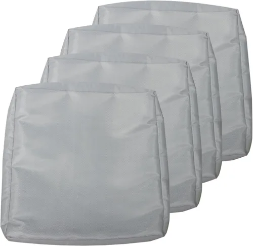 Vista 12 de EHouseHome Fundas de cojín para silla de patio, lavables, resistentes a los rayos UV, fundas de repuesto, impermeables, para muebles de exterior