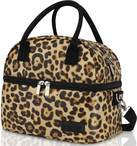 Vista 10 de BALORAY Bolsa de almuerzo para mujeres y hombres, lonchera aislada para adultos, bolsa de almuerzo reutilizable para el trabajo, picnic o viajes