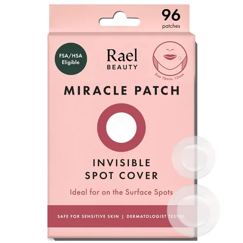 Vista 8 de Rael Parche cicatrizante para el acné hidrocoloide (1 paquete) Ultra-Thin Patch for Face, Absorbs Fluid From Blemishes, Facial Sticker, Korean