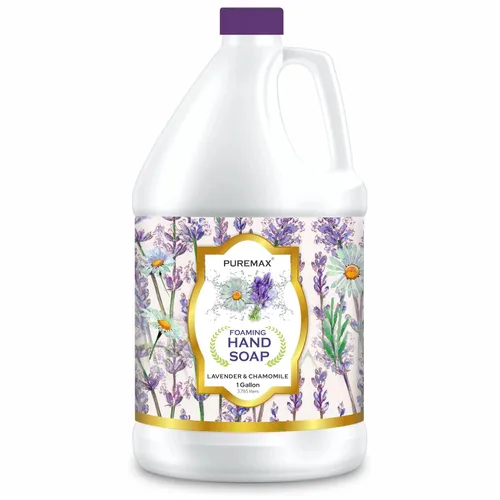 Vista 13 de Repuesto de jabón de manos espumoso con aceites esenciales, manzana verde, hidratante, totalmente natural, fabricado en Estados Unidos, 128 onzas