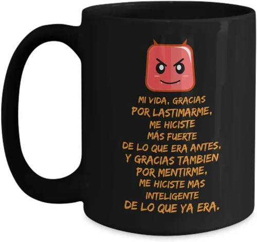 Vista 3 de Regalo para ex novio Taza de café para ex novia Regalo para Navidad, graduados, profesionales y estudiantes vaso