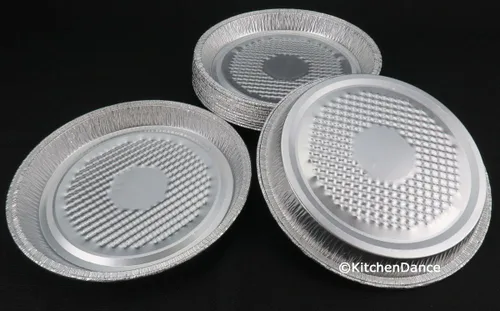 Vista 8 de D&W Fine Pack Sartén desechable de papel de aluminio redondo de 7 pulgadas para galletas de pizza, bandeja para hornear resistente, perfecta