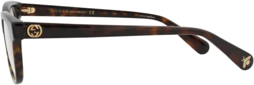 Vista 3 de Gafas graduadas Gucci GG 0372 O- 002 HAVANA /, 51-17-140