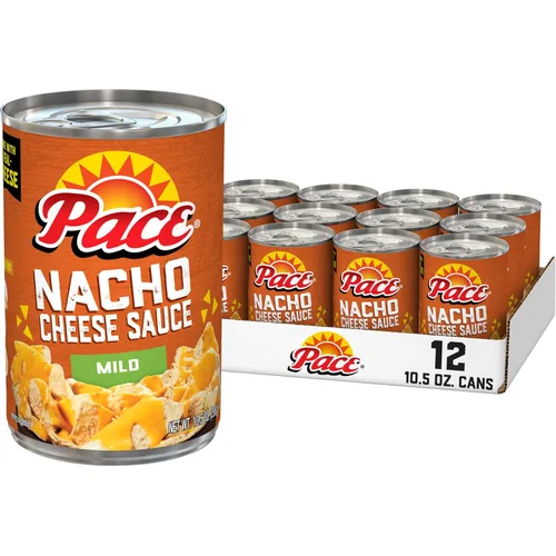 Vista 10 de Salsa de queso para nachos mediana Pace, lata de 10.5 onzas