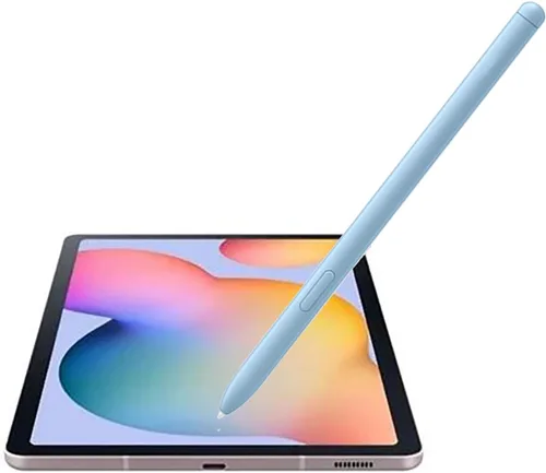 Vista 3 de Galaxy Tab S6 Lite S Pen Reemplazo para Samsung Galaxy Tab S6 Lite 2024 (EJ-PP610) Lápiz táctil + puntas de repuesto (azul angora)