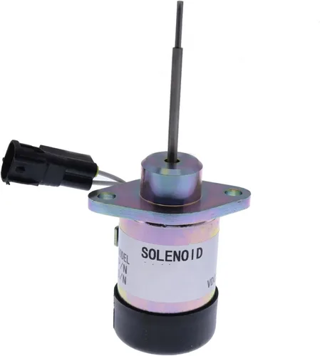 Vista 2 de HOLDWELL Solenoide de parada PS41CZ318 compatible con Kubota 325 Miller Mig Welder Trailblazer D902 Engine Compatible with Kubota 325 Miller Mig