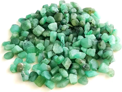 Vista 2 de RARE GEMSTONE Piedra preciosa natural esmeralda en bruto Piedra preciosa esmeralda suelta Piedra preciosa en bruto para hacer joyas