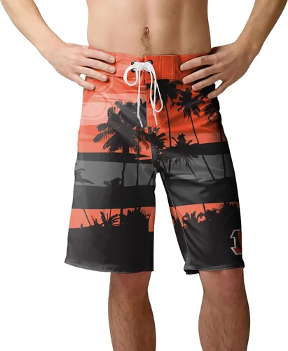 Vista 29 de FOCO Bañador con logotipo del equipo de la NFL para hombre Sunset
