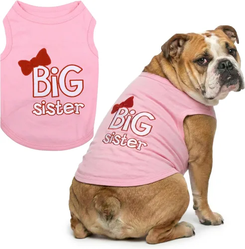 Vista 30 de Parisian Pet - Camiseta para perros y gatos, con texto en inglés Daddy's Girl, 2XS