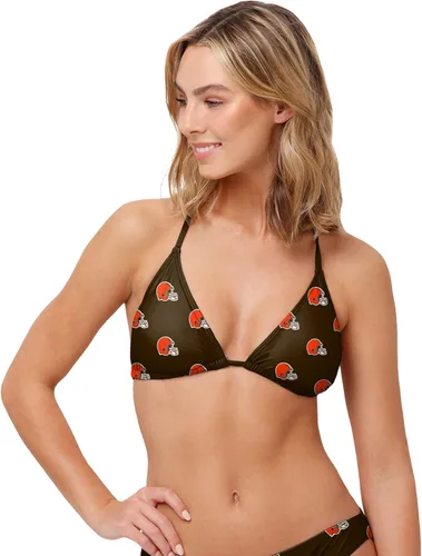 Vista 562 de FOCO Women's NFL Team Logo Ladies Bathing Swim Wear Suit