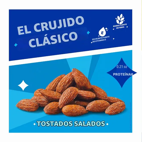Vista 6 de Blue Diamond Almonds, almendras naturales enteras