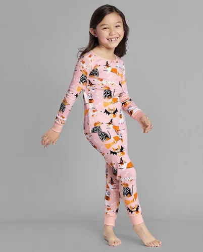 Vista 55 de Gymboree Conjunto de pijama unisex de algodón de Navidad de 2 piezas, niño grande, niño pequeño, gimnasio para bebé