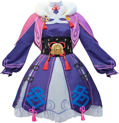 Vista 2 de LTAKK Genshin Impact - Disfraz de anime para mujer