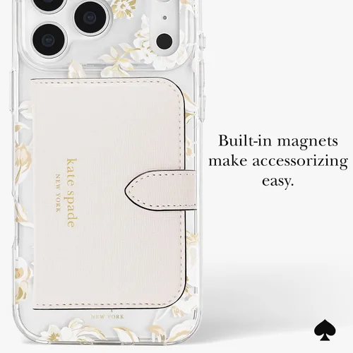 Vista 6 de kate spade new york Funda para iPhone 18 Pro - Toile de otoño