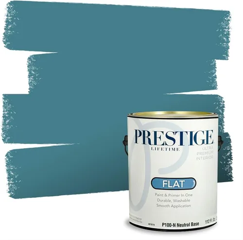 Vista 10 de PRESTIGE Pintura interior e imprimación en uno, salpicaduras acuosas, cáscara de huevo, 1 galón