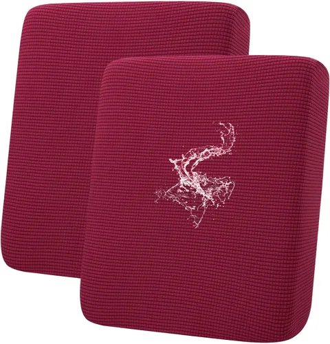 Vista 54 de Fundas impermeables para sofá seccional, fundas de cojín antideslizantes para sofá Ajuste seccional en forma de L, tela jacquard elástica, parte