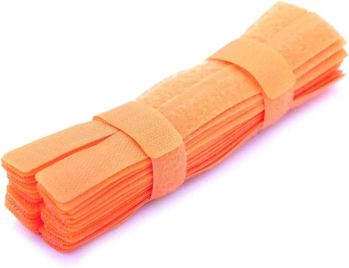 Vista 7 de 50 piezas, sujetacables reutilizables, organizador de cables, sostén de cables, 17,8 cm (multicolor2)