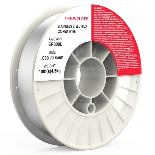 Vista 14 de YESWELDER Alambre de soldadura MIG, alambre sólido MIG de acero inoxidable 2LB .030