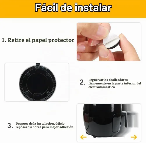 Vista 8 de Shintop - 16 deslizadores adhesivos para electrodomésticos de cocina