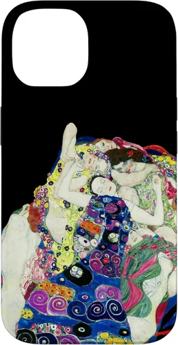 Vista 4 de Gustav Klimt The Maiden Painting Funda para iPhone 17