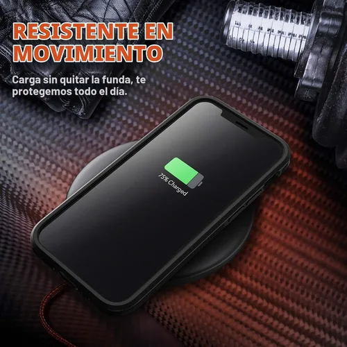 Vista 7 de NTG - Funda diseñada para iPhone 12 & iPhone 12 Pro, delgada y ligera, protector sólido de gran resistencia a prueba de golpes para iPhone 12 de 6.1