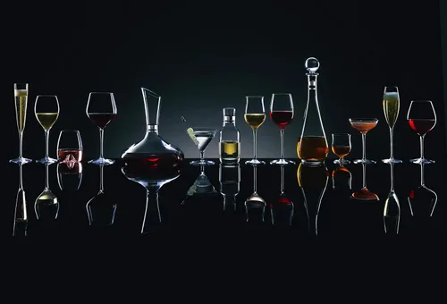 Vista 2 de Waterford Elegance Cabernet Sauvignon Copa de vino, par Claro