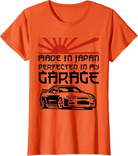 Vista 12 de JDM Japan Motorsport Tuning Car - Camiseta de los años 90, Blanco, S