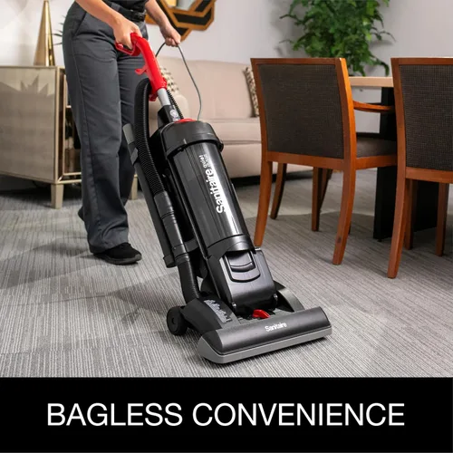 Vista 4 de Sanitaire Force SC5845D - Aspiradora vertical comercial, color negro