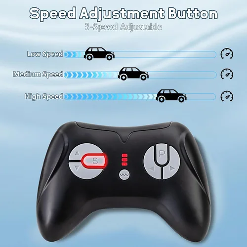 Vista 5 de ANPABO Control remoto Bluetooth de 2,4 GHz para coche de paseo de 12 V/24 V