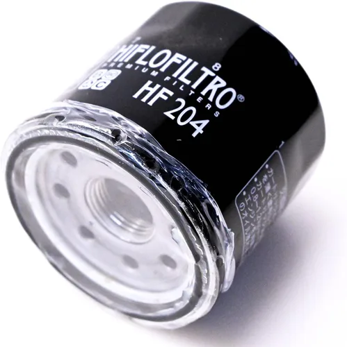 Vista 2 de FILTRO DE ACEITE HIFLO HF204 HI FLO ARCTIC CAT KAWASAKI YAMAHA HONDA MV AGUSTA TRIUMPH