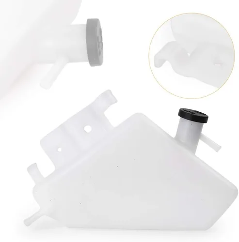 Vista 9 de Reemplazo del tanque de desbordamiento de depósito de refrigerante de agua para radiador de motocicleta, compatible con Suzuki GSXR1000 2005 2006