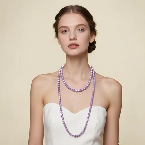 Vista 18 de BABEYOND - Collar de perlas sintéticas estilo art deco de la década de 1920, collar de perlas largas para fiesta de disfraces de estilo Gatsby