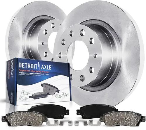 Vista 15 de Detroit Axle - Kit de freno delantero para Toyota RAV4 Prius V Lexus HS250h Scion xB Rotores de disco de 10.83 pulgadas Reemplazo de la pinza