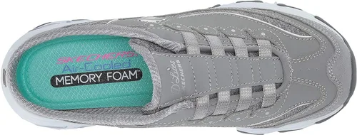 Vista 5 de Skechers - Tenis Sport D'Lites de talón abierto sin cordones para mujer