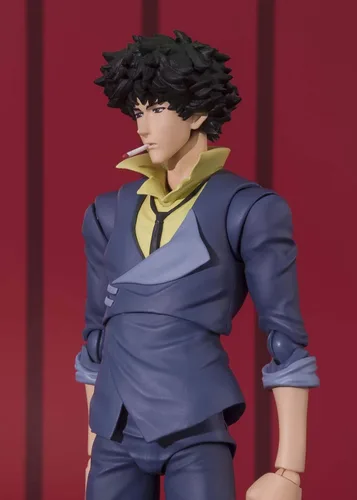 Vista 5 de Bandai Tamashii Nations S.H. Figuarts Spike Spiegel "Cowboy Bebop" Figura de acción, Multicolor