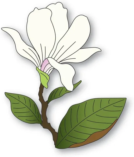 Vista 2 de Lily Dies - Troqueles para hacer tarjetas, flores de lirio y hojas de metal, troqueles para manualidades, manualidades, manualidades, álbumes