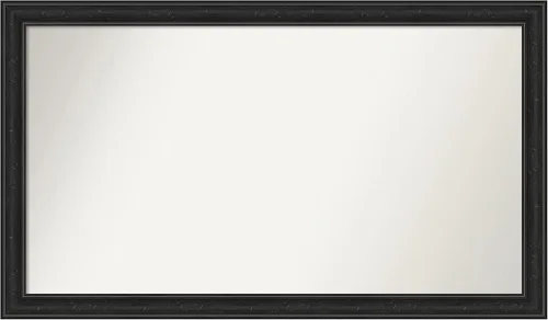 Vista 257 de Amanti Art Espejo personalizado, gran espejo de baño estrecho, espejo de pared o espejo de tocador de baño sobre el fregadero (24 x 24 pulgadas)