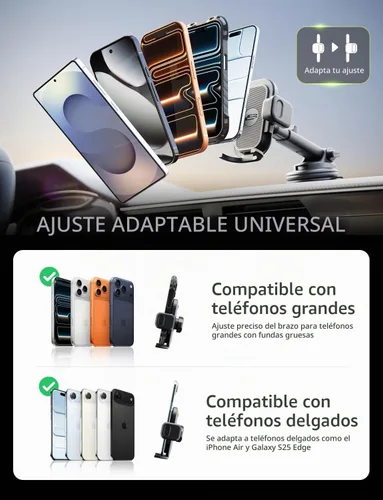 Vista 2 de Bracketron TripGrip PRO Soporte para teléfono de coche, ventana