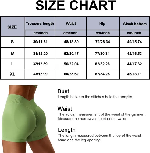 Vista 7 de Adisputent Pantalones cortos de gimnasio para mujer con levantamiento de glúteos, pantalones cortos de entrenamiento en V cruzado, sin costuras